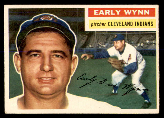 1956 Topps Baseball #187 Early Wynn Indians EX-MT 552980