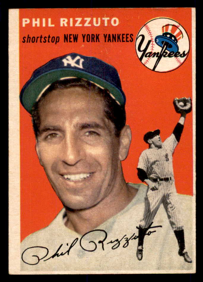1954 Topps Baseball #017 Phil Rizzuto Yankees EX-MT 552996
