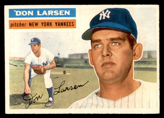 1956 Topps Baseball #332 Don Larsen Yankees VG-EX 553063