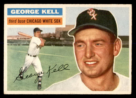 1956 Topps Baseball #195 George Kell White Sox VG-EX 553064