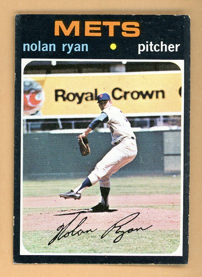 1971 Topps Baseball #513 Nolan Ryan Mets VG-EX/EX 553076