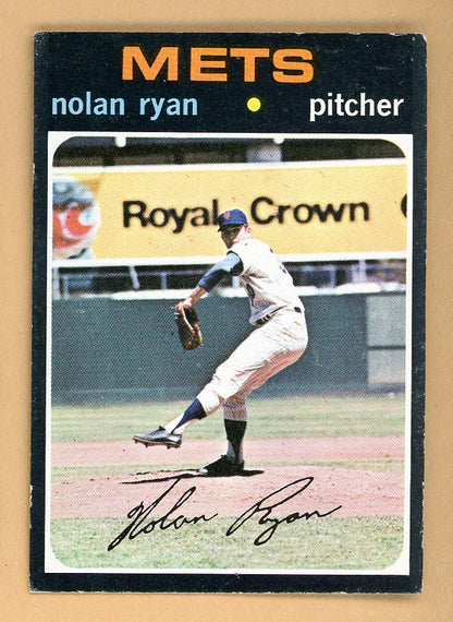 1971 Topps Baseball #513 Nolan Ryan Mets VG-EX/EX 553076