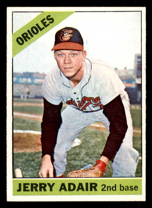 1966 Topps Baseball #533 Jerry Adair Orioles NR-MT 553093