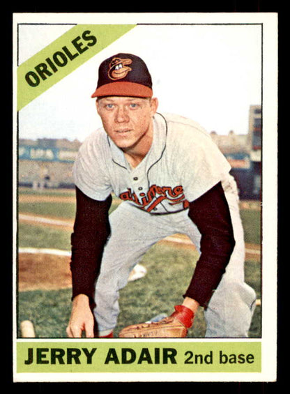 1966 Topps Baseball #533 Jerry Adair Orioles EX-MT 553094