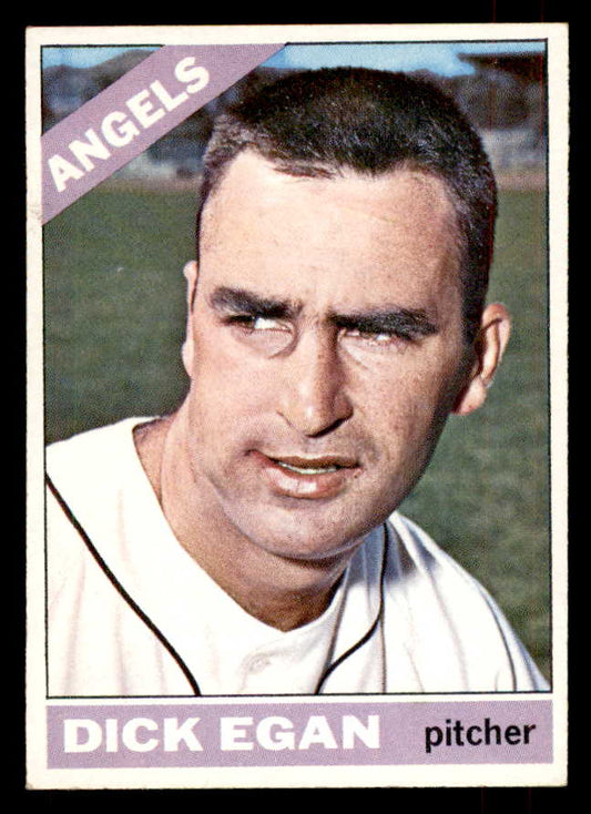 1966 Topps Baseball #536 Dick Egan Angels EX-MT 553098