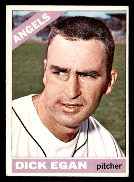 1966 Topps Baseball #536 Dick Egan Angels EX 553099