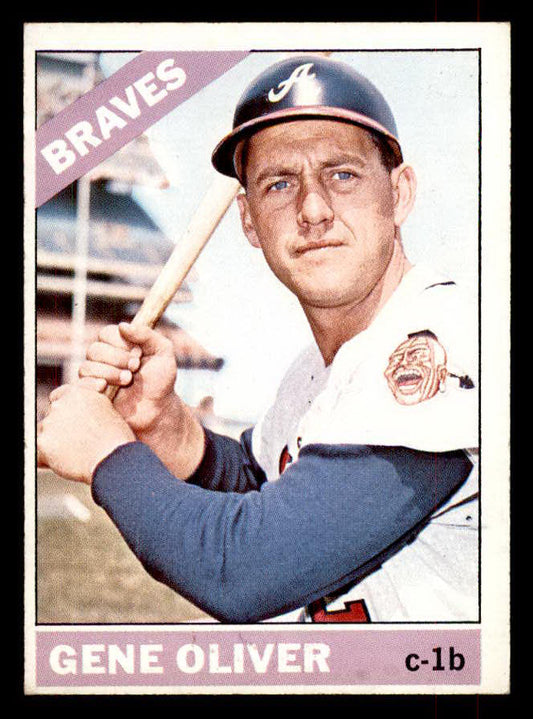 1966 Topps Baseball #541 Gene Oliver Braves EX-MT 553106