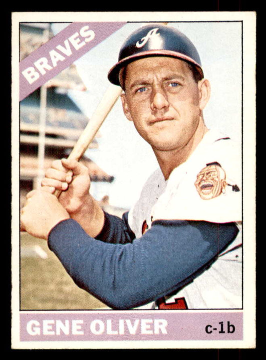 1966 Topps Baseball #541 Gene Oliver Braves EX-MT 553108