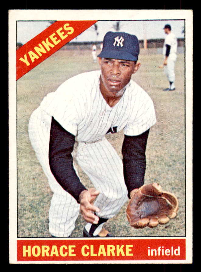 1966 Topps Baseball #547 Horace Clarke Yankees EX-MT 553117