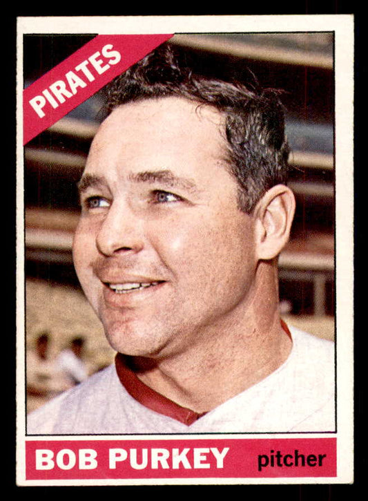 1966 Topps Baseball #551 Bob Purkey Pirates EX-MT 553122
