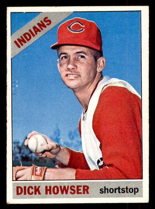 1966 Topps Baseball #567 Dick Howser Indians EX 553148