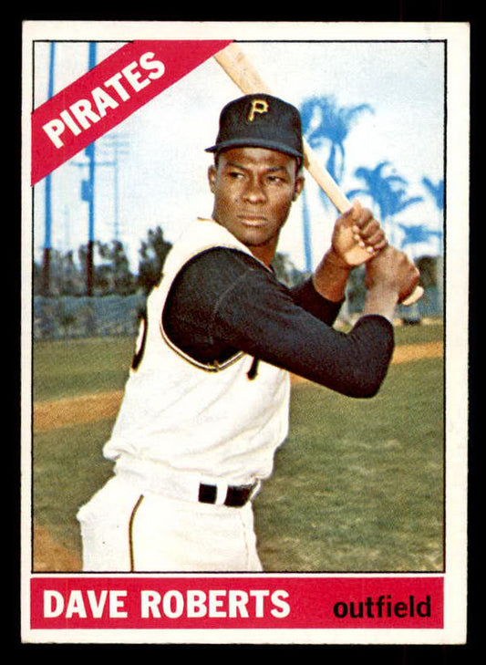 1966 Topps Baseball #571 Dave Roberts Pirates EX-MT 553155