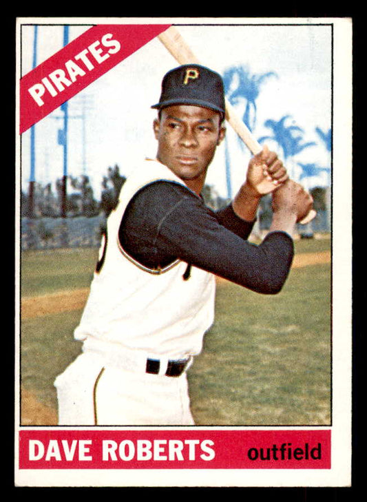 1966 Topps Baseball #571 Dave Roberts Pirates EX 553156
