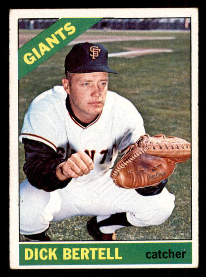 1966 Topps Baseball #587 Dick Bertell Giants EX 553182