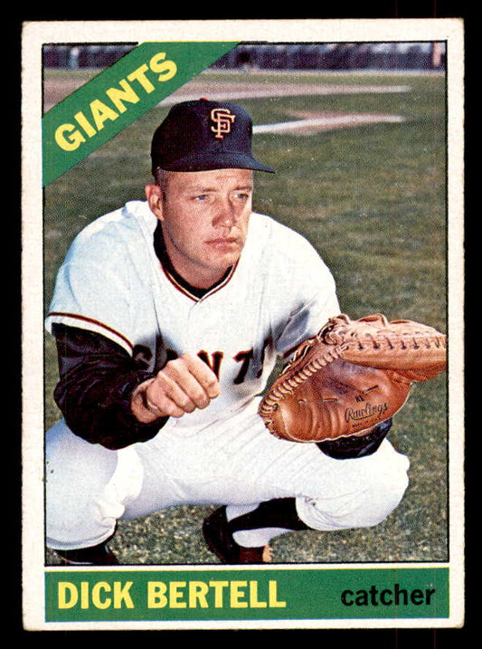 1966 Topps Baseball #587 Dick Bertell Giants EX 553182