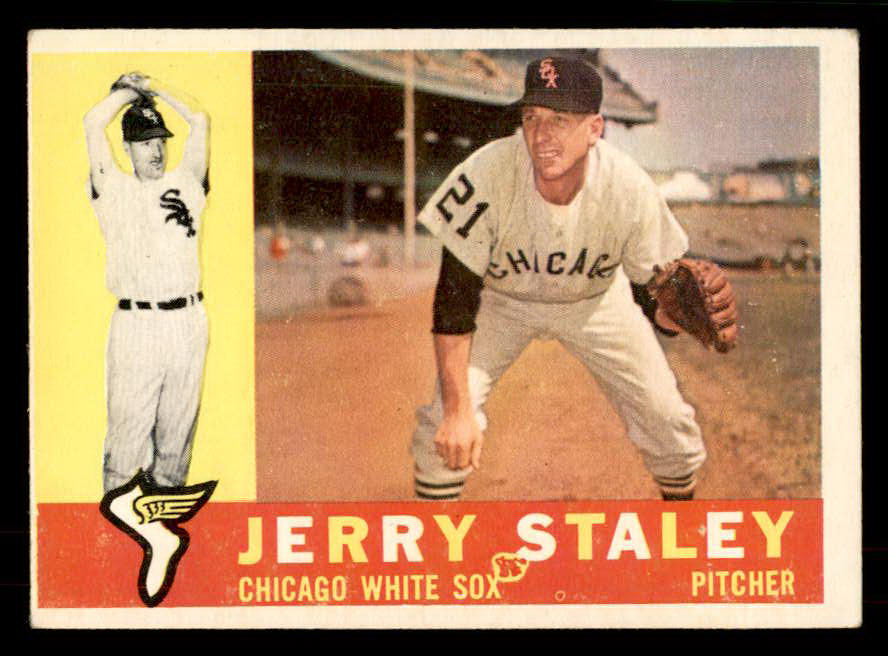 1960 Topps Baseball #510 Jerry Staley White Sox VG-EX 553202