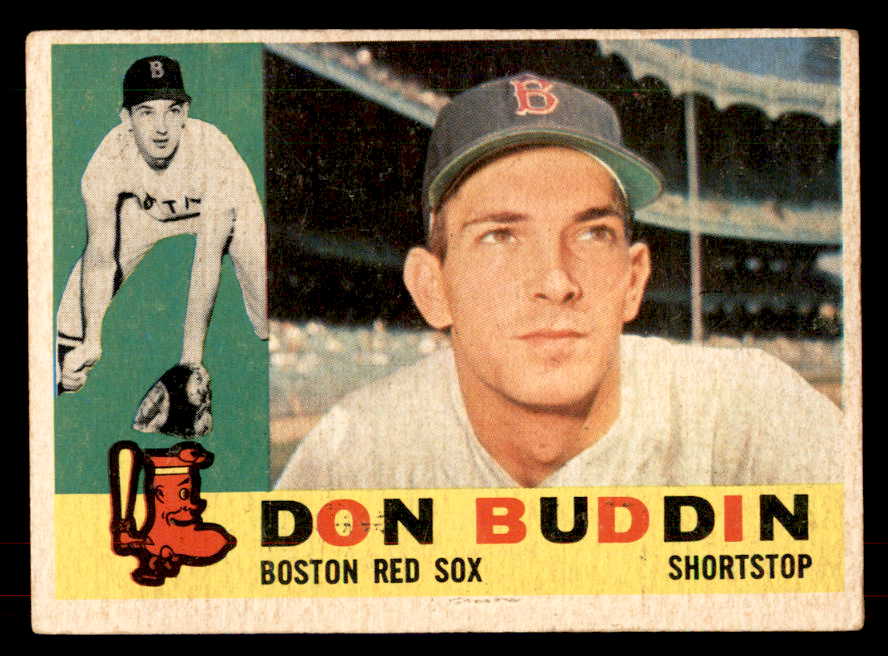 1960 Topps Baseball #520 Don Buddin Red Sox VG-EX 553217
