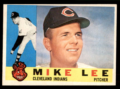 1960 Topps Baseball #521 Mike Lee Indians VG-EX 553218