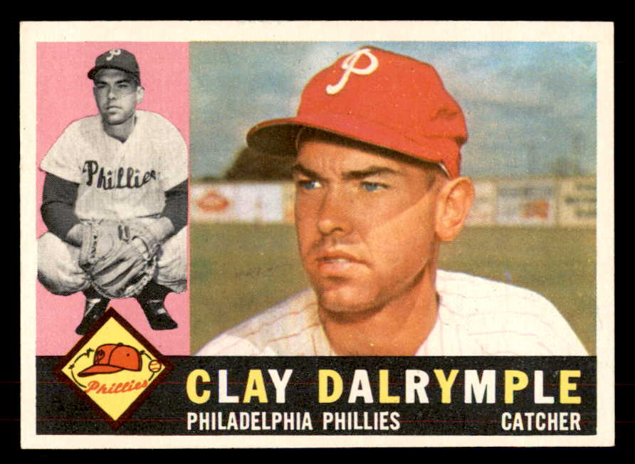 1960 Topps Baseball #523 Clay Dalrymple Phillies EX-MT 553220
