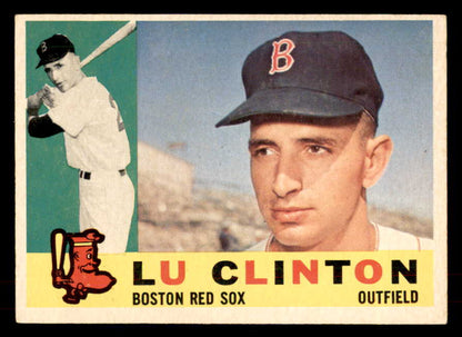 1960 Topps Baseball #533 Lou Clinton Red Sox EX-MT 553233