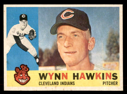 1960 Topps Baseball #536 Wynn Hawkins Indians EX-MT 553237