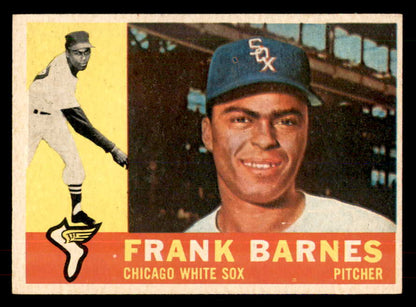 1960 Topps Baseball #538 Frank Barnes White Sox EX-MT 553238