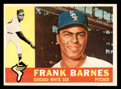 1960 Topps Baseball #538 Frank Barnes White Sox EX-MT 553239