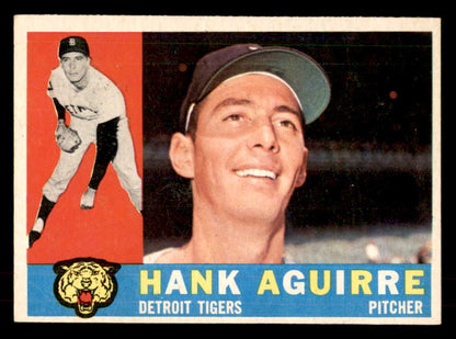 1960 Topps Baseball #546 Hank Aguirre Tigers EX-MT 553249