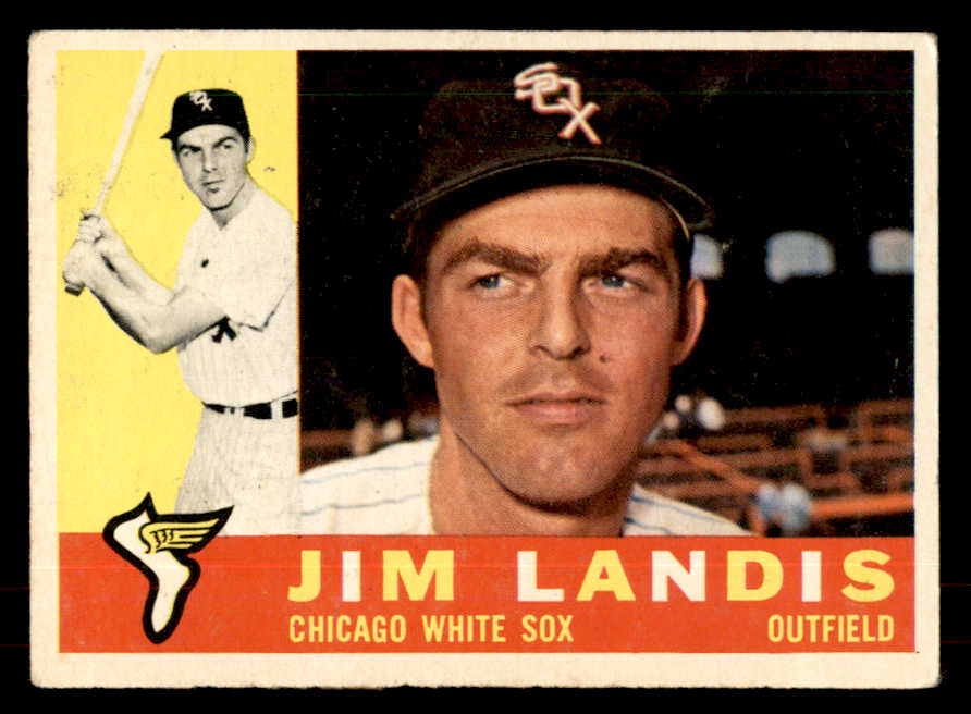 1960 Topps Baseball #550 Jim Landis White Sox VG-EX 553255