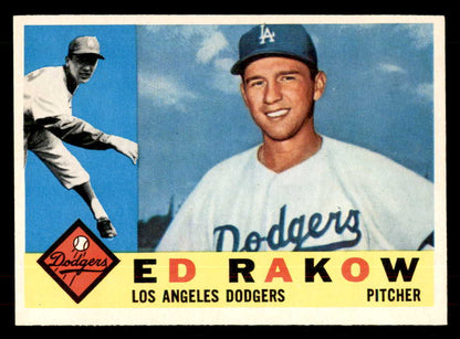 1960 Topps Baseball #551 Ed Rakow Dodgers NR-MT 553256