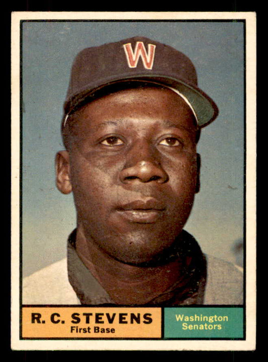 1961 Topps Baseball #526 R.C. Stevens Senators EX-MT 553272