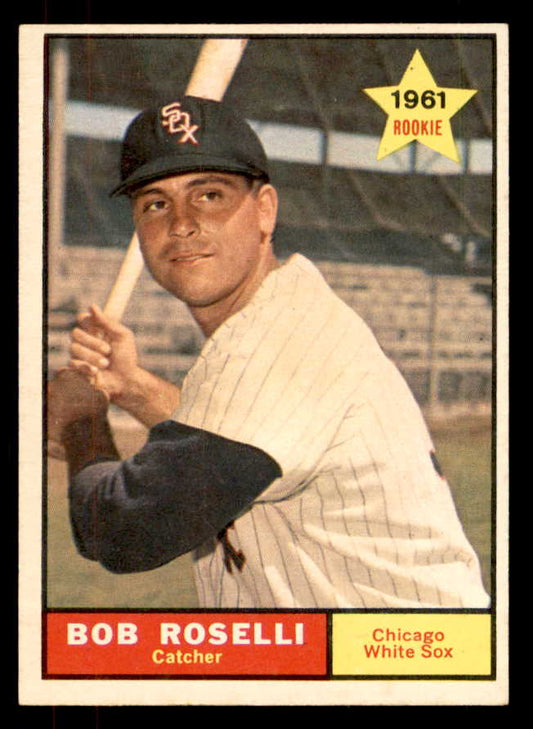 1961 Topps Baseball #529 Bob Roselli White Sox EX-MT 553277
