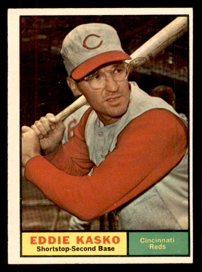 1961 Topps Baseball #534 Eddie Kasko Reds EX-MT 553286