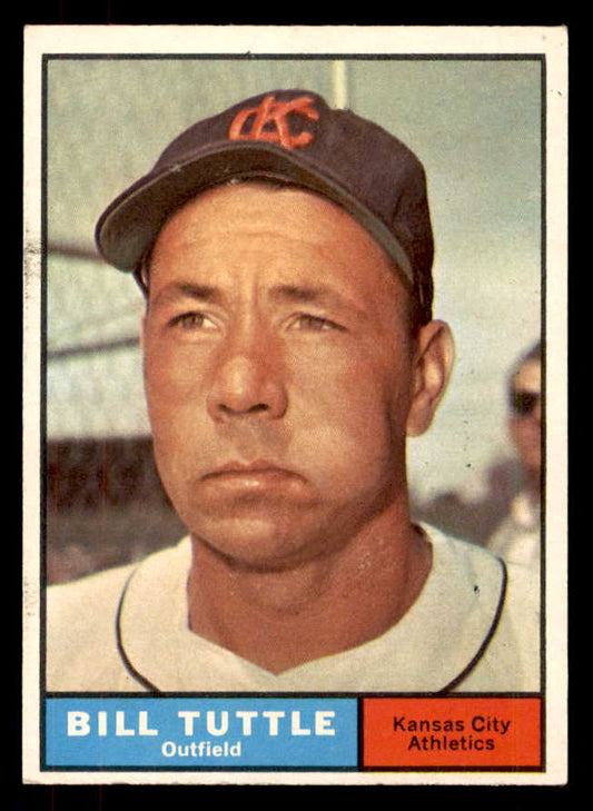1961 Topps Baseball #536 Bill Tuttle A's NR-MT 553288