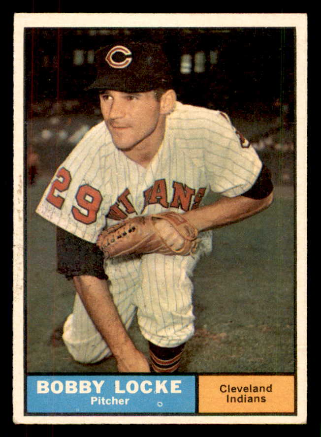 1961 Topps Baseball #537 Bobby Locke Indians EX-MT 553289