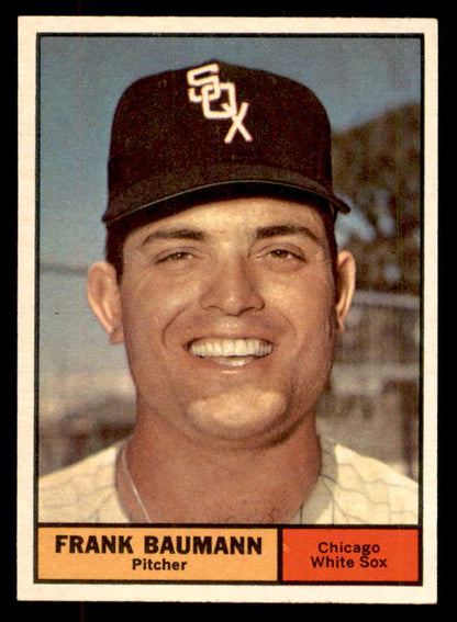 1961 Topps Baseball #550 Frank Baumann White Sox NR-MT 553307
