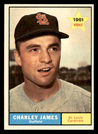 1961 Topps Baseball #561 Charley James Cardinals EX-MT 553323