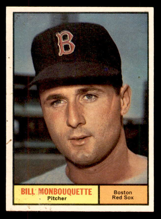 1961 Topps Baseball #562 Bill Monbouquette Red Sox NR-MT 553325