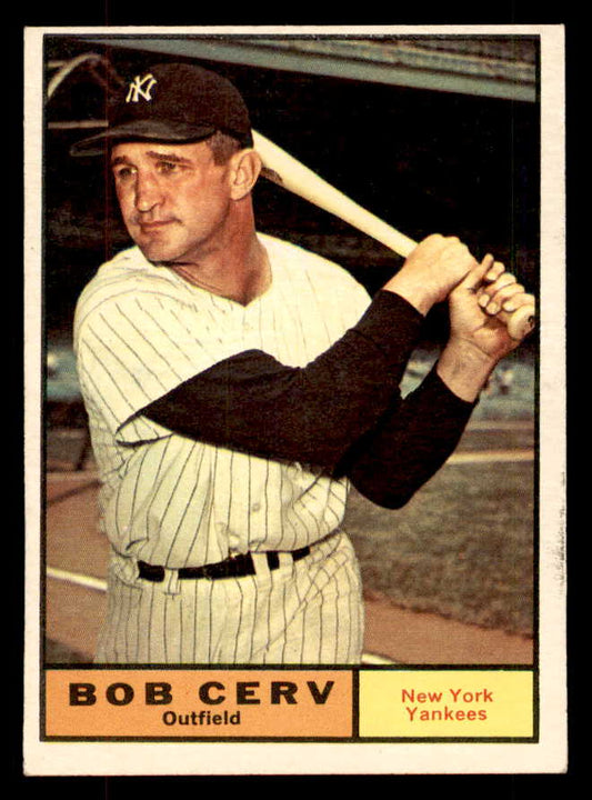 1961 Topps Baseball #563 Bob Cerv Yankees EX-MT 553327