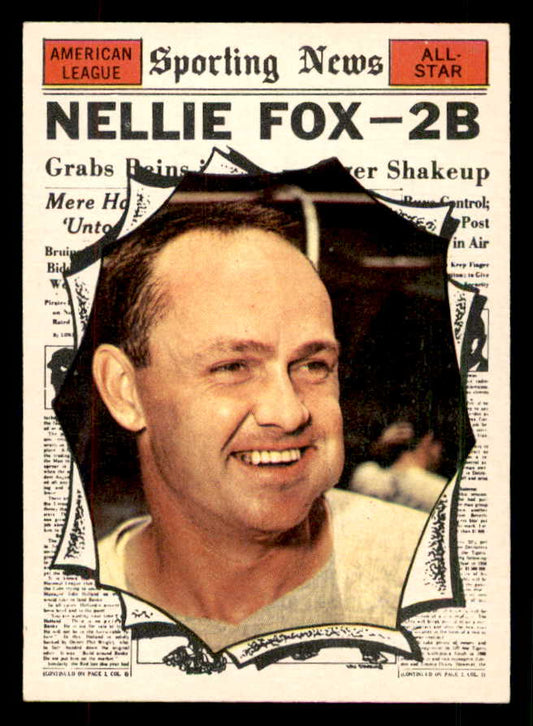1961 Topps Baseball #570 Nellie Fox A.S. White Sox NR-MT 553338