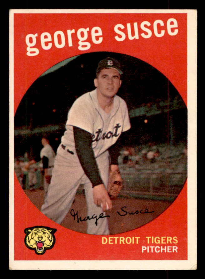 1959 Topps Baseball #511 George Susce Tigers VG-EX 553354