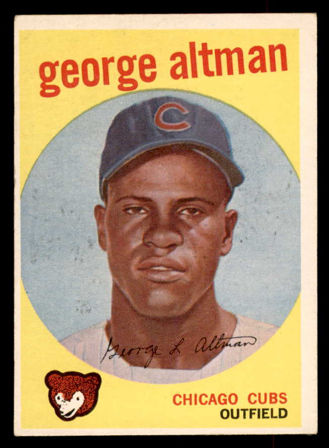 1959 Topps Baseball #512 George Altman Cubs EX-MT 553355