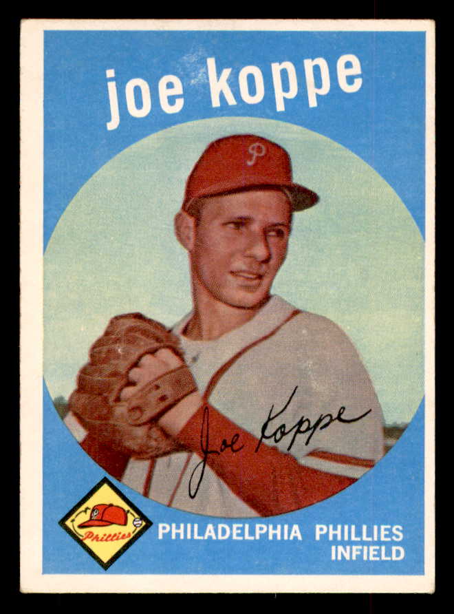 1959 Topps Baseball #517 Joe Koppe Phillies EX+/EX-MT 553357