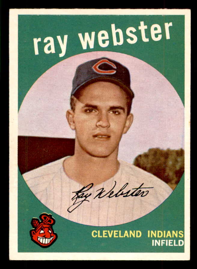 1959 Topps Baseball #531 Ray Webster Indians EX-MT 553371