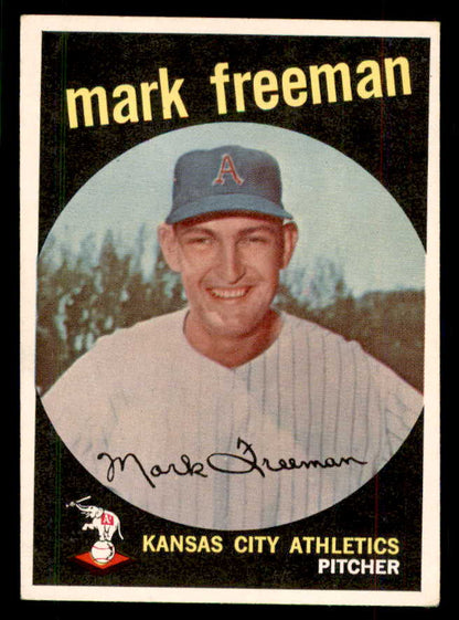 1959 Topps Baseball #532 Mark Freeman A's EX-MT 553372