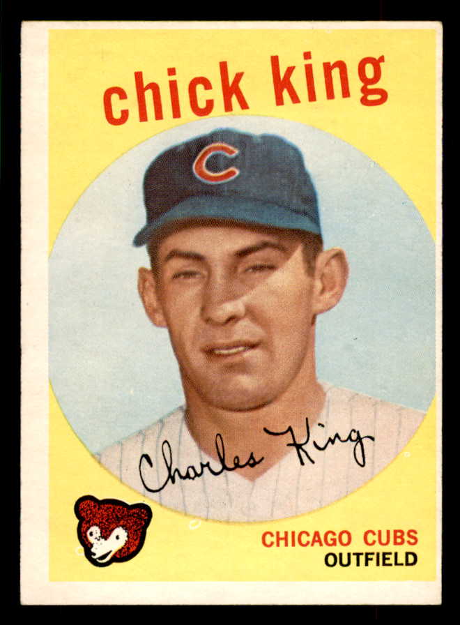 1959 Topps Baseball #538 Chick King Cubs VG-EX 553378