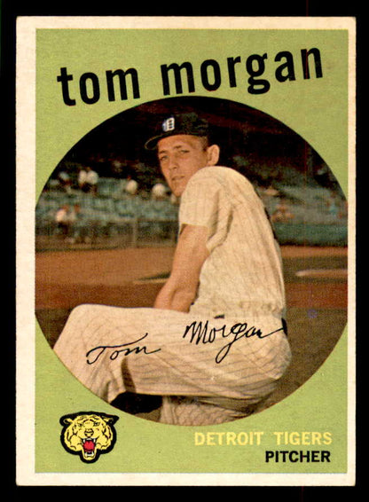 1959 Topps Baseball #545 Tom Morgan Tigers VG-EX 553384