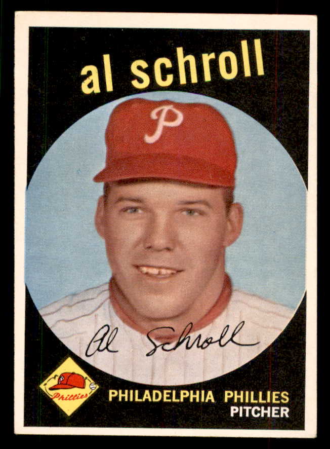 1959 Topps Baseball #546 Al Schroll Phillies VG-EX 553385