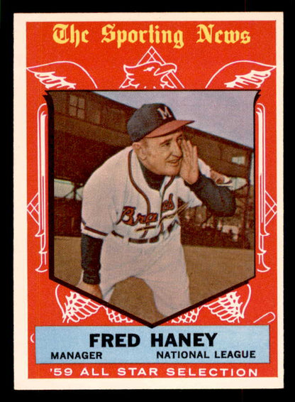 1959 Topps Baseball #551 Fred Haney A.S. Braves NR-MT 553389