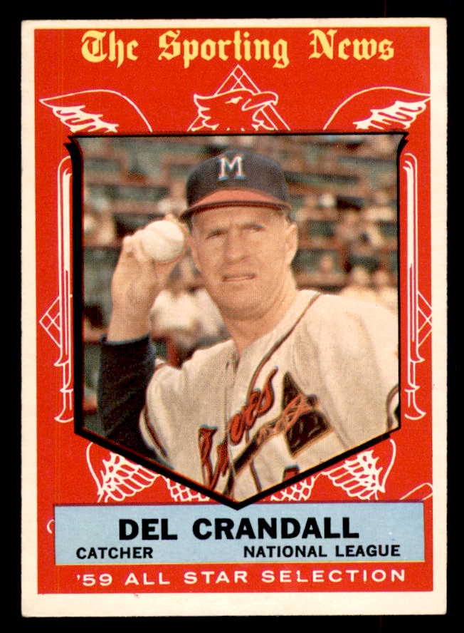 1959 Topps Baseball #567 Del Crandall A.S. Braves EX-MT 553400